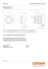 LR CP7P-JZKX-1-0-400-R18-Z-CK Datasheet Page 13