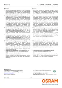 LR CP7P-JZKX-1-0-400-R18-Z-CK Datasheet Page 20