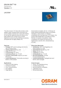 LR CPDP-JTKQ-1-0-350-R18-XX Datasheet Copertura