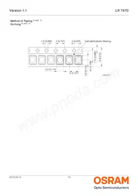 LR T67D-U1V2-1-1-20-R18-Z Datasheet Page 13
