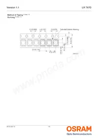 LR T67D-U1V2-1-1-20-R18-Z數據表 頁面 13