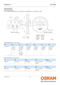 LR T67D-U1V2-1-1-20-R18-Z數據表 頁面 14