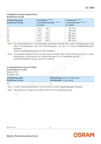 LS 3386-Q1R2-1 Datasheet Page 5