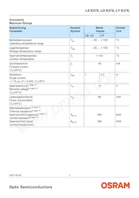 LS K376-T1U2-1 Datasheet Page 3
