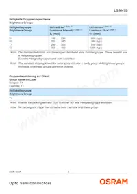 LS M47B-S1T2-1-0-30-R18-Z Datasheet Pagina 5