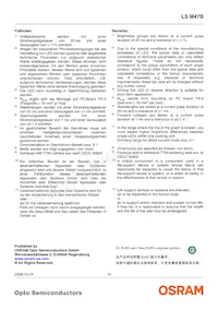 LS M47B-S1T2-1-0-30-R18-Z Datasheet Page 15