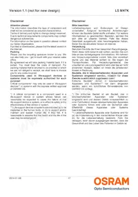 LS M47K-H2L1-1-Z Datasheet Page 17