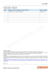 LSY A676-P2R1-1-0+Q2S1-1-0-20-R33-Z Datasheet Pagina 14