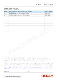 LT 543C-CWDW-35 Datasheet Pagina 14