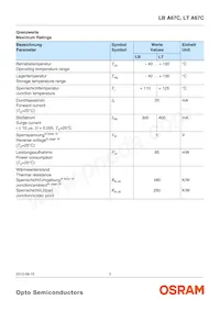 LT A67C-S2U1-35 Datasheet Page 3