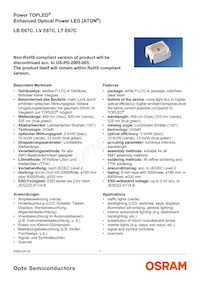 LT E67C-T2V1-35 Datasheet Cover