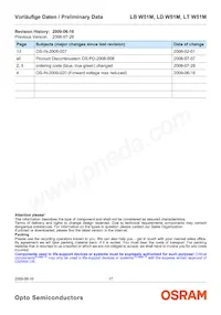 LT W51M-JYKZ-36-S-Z Datasheet Page 17