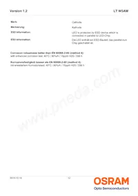 LT W5AM-KZLY-36-0-350-R18 Datasheet Pagina 12