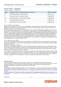 LT W5AP-LYMZ-36-Z Datasheet Page 18