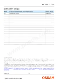 LT Y87S-N1P2-35-Z Datasheet Page 15