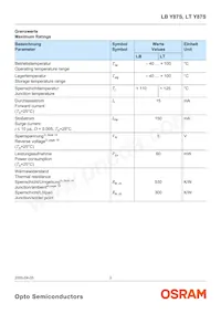 LT Y87S-P1Q2-35 Datasheet Page 3