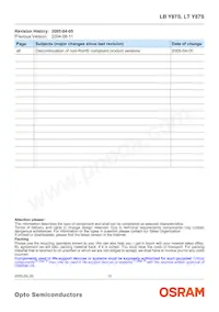 LT Y87S-P1Q2-35 Datasheet Pagina 15