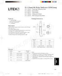 LTL-10CGJ Datasheet Cover