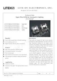 LTL-912VRKSA Datenblatt Cover