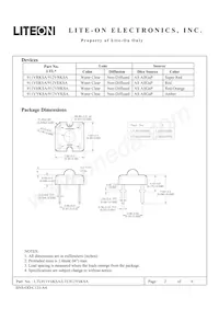 LTL-912VRKSA Datasheet Pagina 2