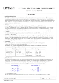 LTL1CHCBK3 Datasheet Page 7