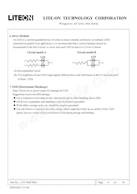 LTL1RMTBK4-M Datasheet Page 8