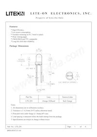 LTL291 Datasheet Cover