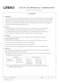 LTL2T3TBK2 Datasheet Page 7