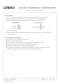 LTL2T3TBK3 Datasheet Page 8