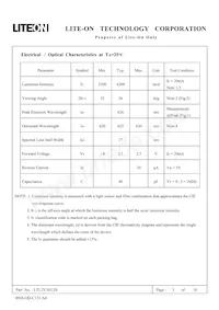 LTL2V3EU3JS Datasheet Page 3