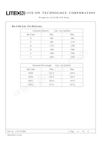 LTL5V3SRK Datasheet Page 6
