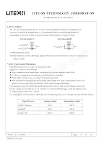 LTL5V3SSS Datasheet Page 8