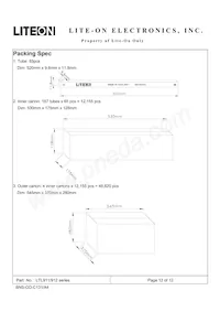 LTL912TGKS Datasheet Pagina 12