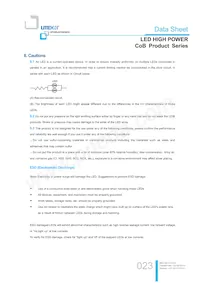 LTPL-M02530ZS50-S1 Datasheet Page 23