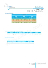 LTPL-M03622ZS57-S1 Datasheet Page 14