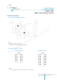 LTPL-M04530QS30-T0 Datasheet Pagina 3