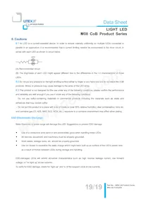 LTPL-M08208ZS57-S1 Datasheet Page 19