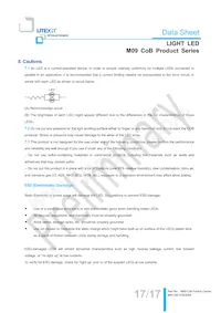 LTPL-M09830QS30-T0 Datasheet Page 17