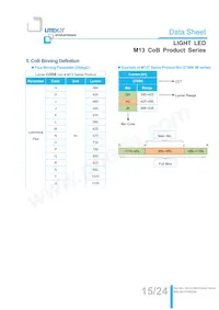 LTPL-M13710ZS40-T2 Datasheet Page 15