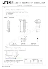 LTST-020ZBL Datasheet Cover