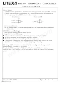 LTST-020ZBL Datasheet Page 9