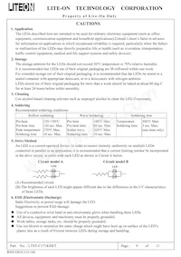 LTST-C171KEKT Datasheet Page 9