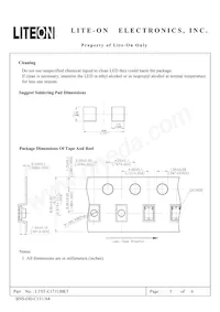 LTST-C171UBKT 데이터 시트 페이지 5