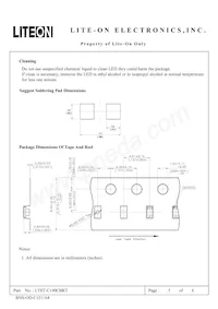 LTST-C190CBKT Datasheet Page 5