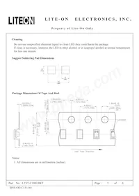 LTST-C190UBKT Datasheet Pagina 5