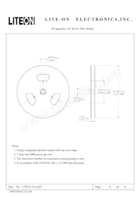 LTST-C191AKT Datasheet Pagina 6