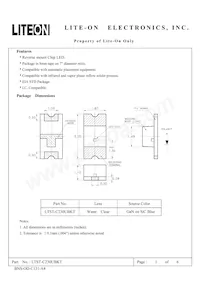 LTST-C230UBKT數據表 封面