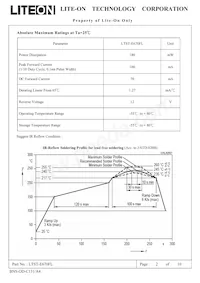LTST-E670FL Datasheet Page 2