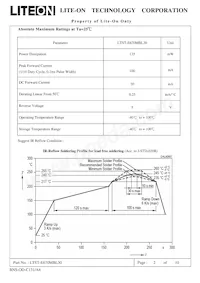 LTST-E670MBL30 Datasheet Page 2
