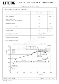 LTST-E670RL Datasheet Page 2